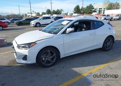 2019 Hyundai Veloster 2.0 from USA, damaged, VIN KMHTG6AF4KU018930